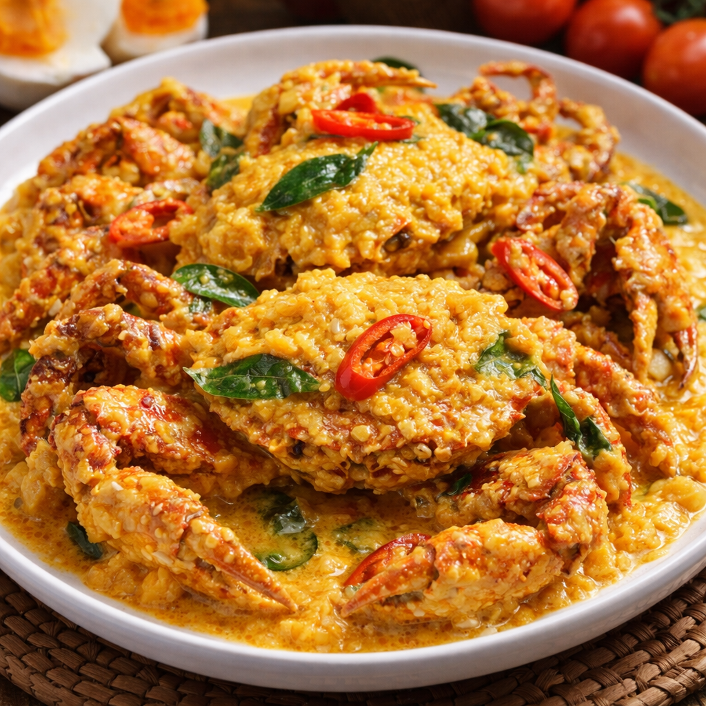 Kepiting Soka Saus Telor Asin